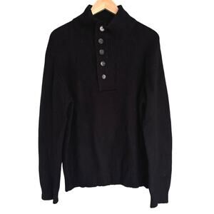 French Connection men's black sweater size large